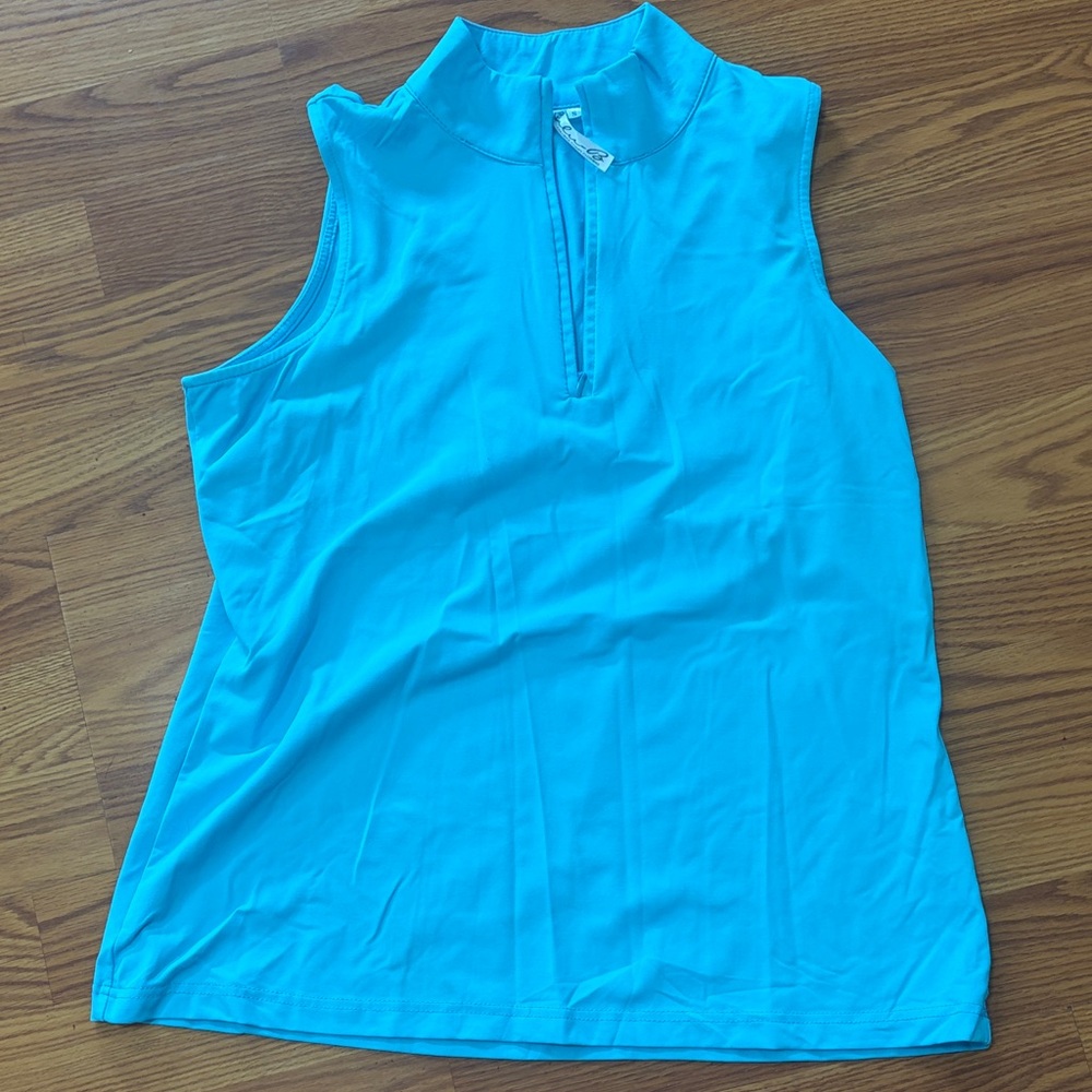 Lulu-B Blue Sleeveless Tank Top